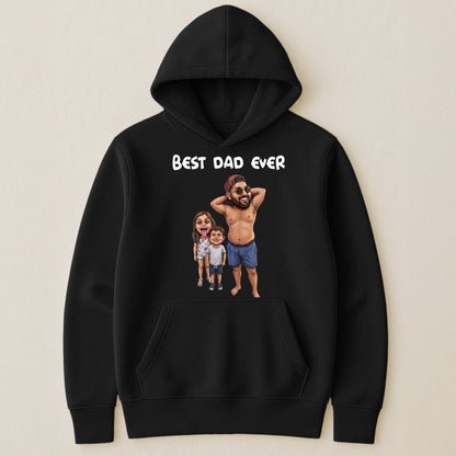 Caricature-Funny-Shirt-For-Dad,-Family-Custom-Cartoon-Drawing-From-Photo-Personalized-Shirt-5