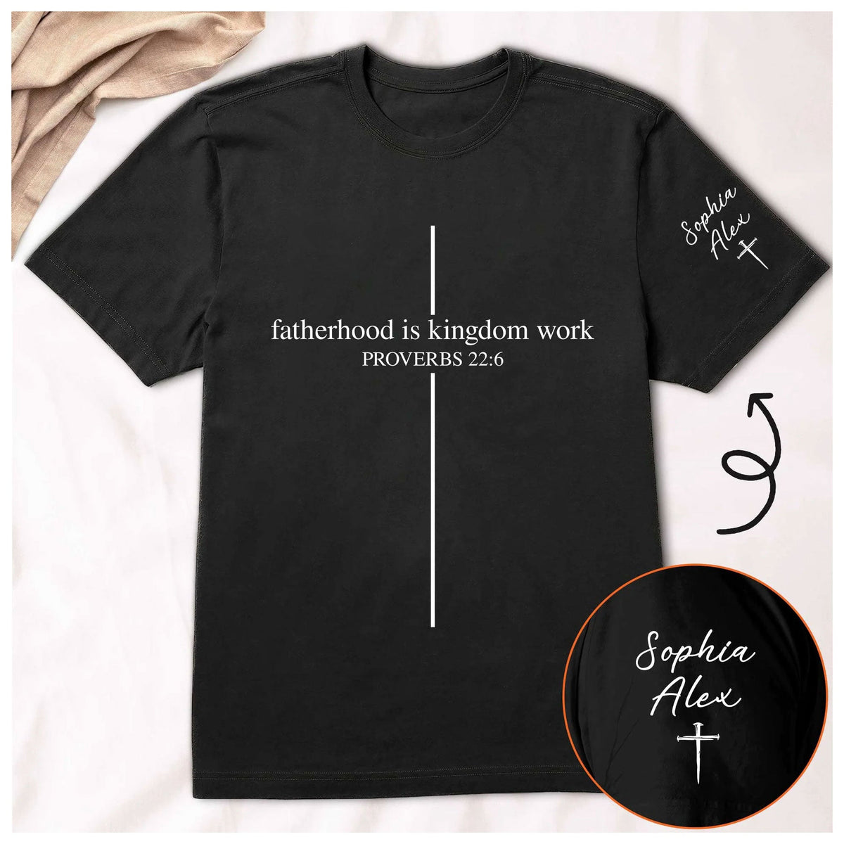 Fatherhood_Is_Kingdom_Work_Personalized_Shirt_01