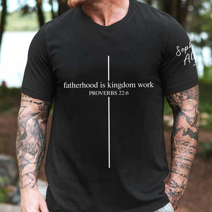 Fatherhood_Is_Kingdom_Work_Personalized_Shirt_3