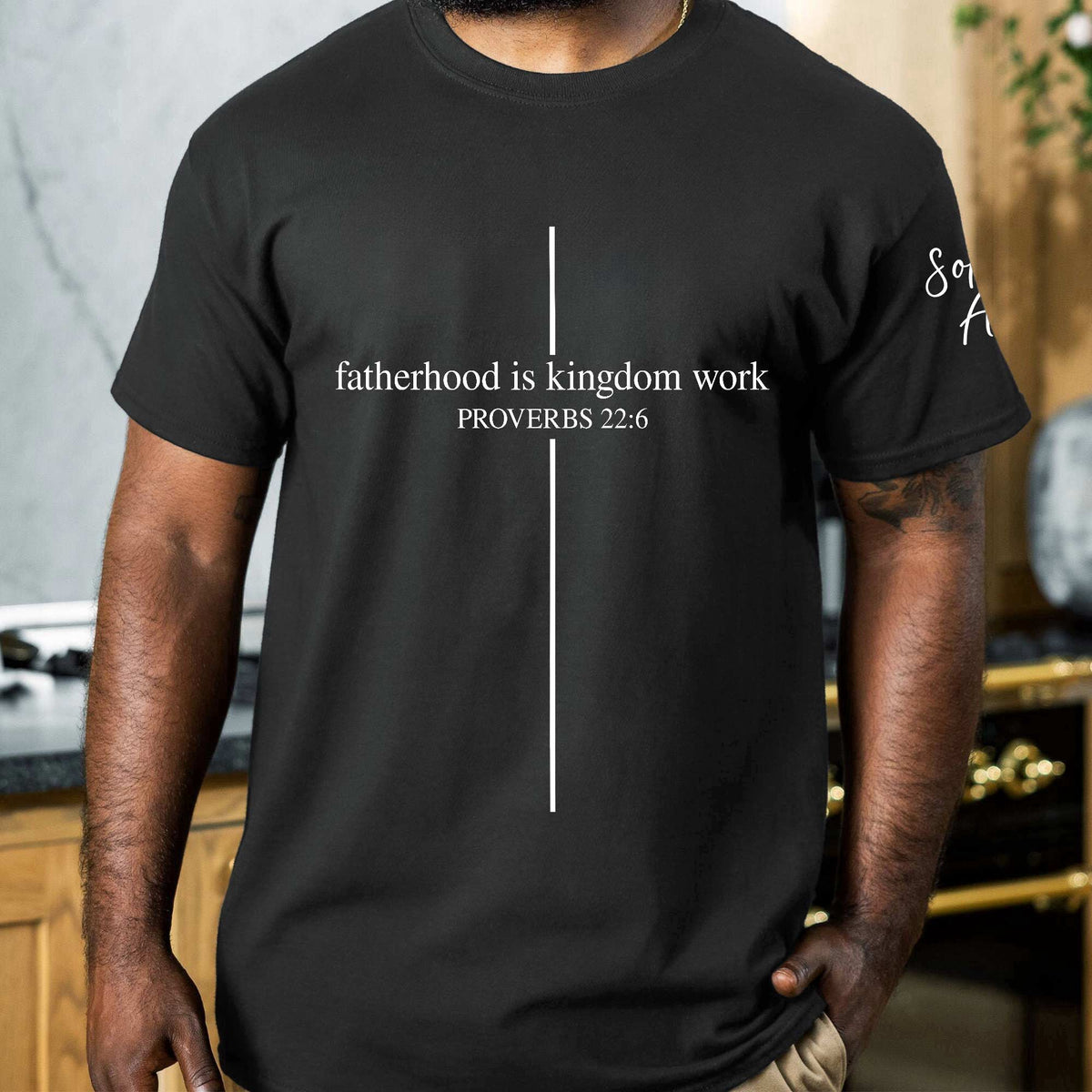 Fatherhood_Is_Kingdom_Work_Personalized_Shirt_4