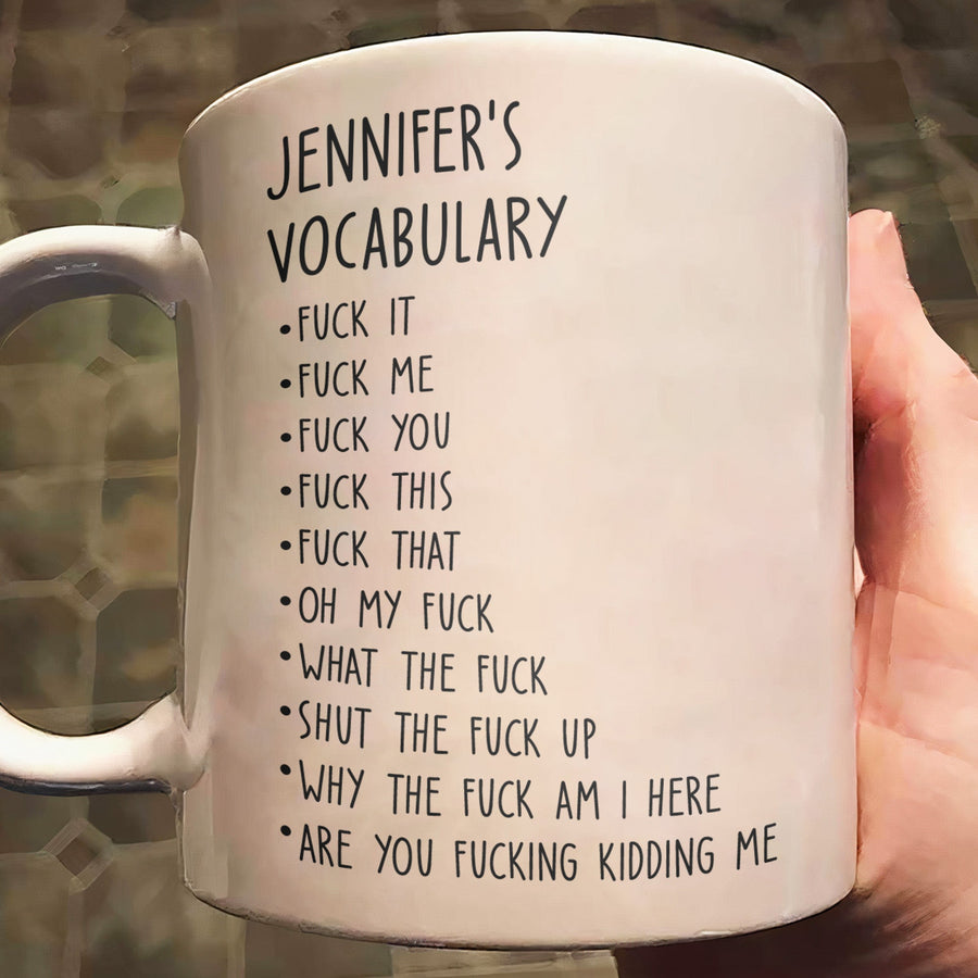 Funny Custom Job Title Mug - Personalized Coffee Mug - Fun Gift For Coworker, Friends, Boss, Nurse