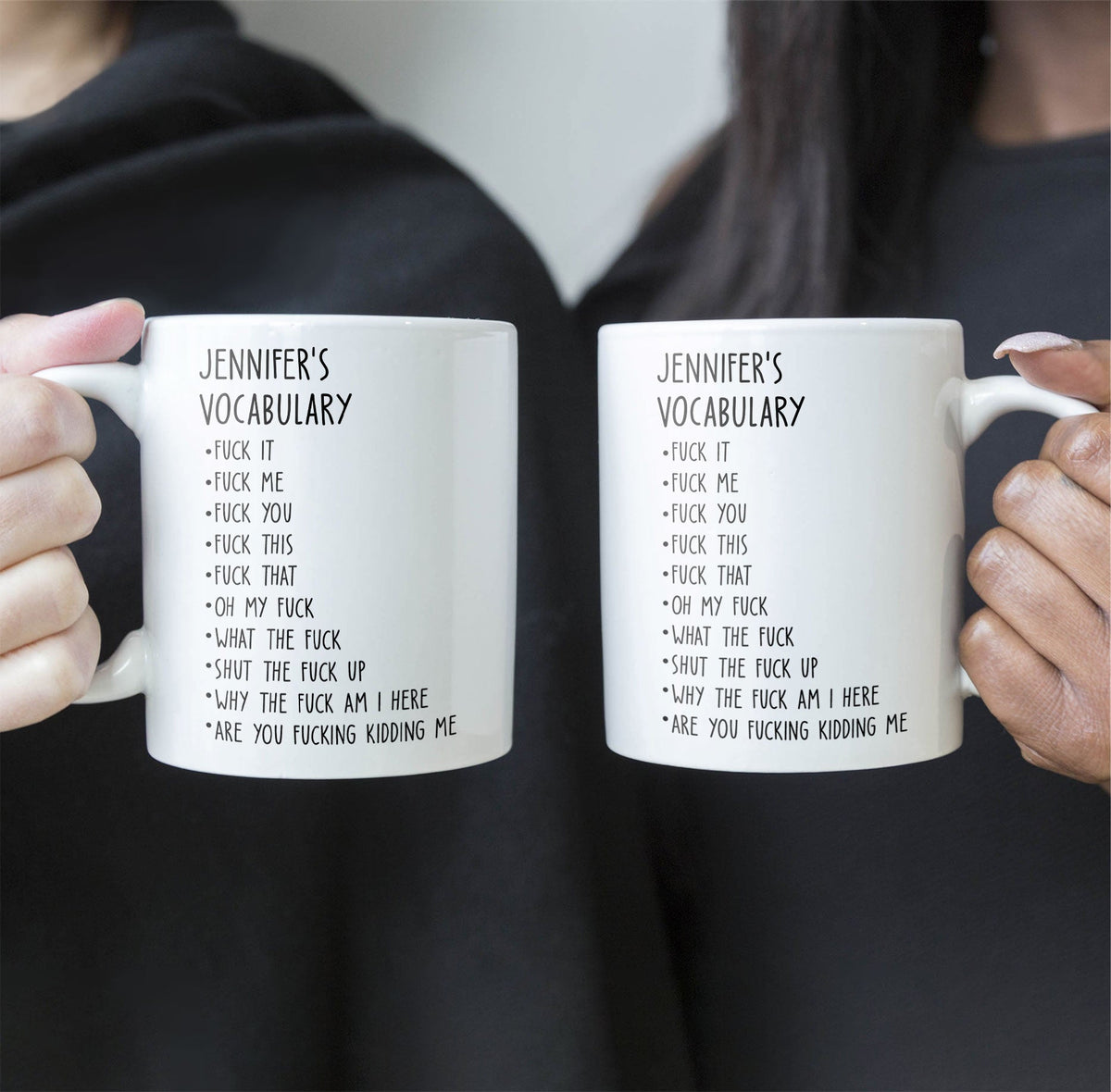 Funny Custom Job Title Mug - Personalized Coffee Mug - Fun Gift For Coworker, Friends, Boss, Nurse