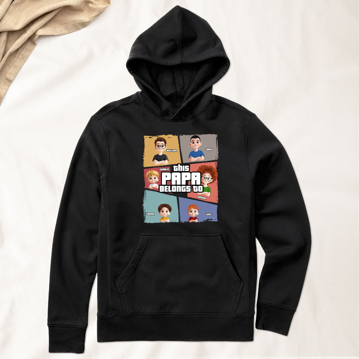 This Grandpa Belongs To - Personalized Shirt - Gift For Grandpa, Papa From Grandkids